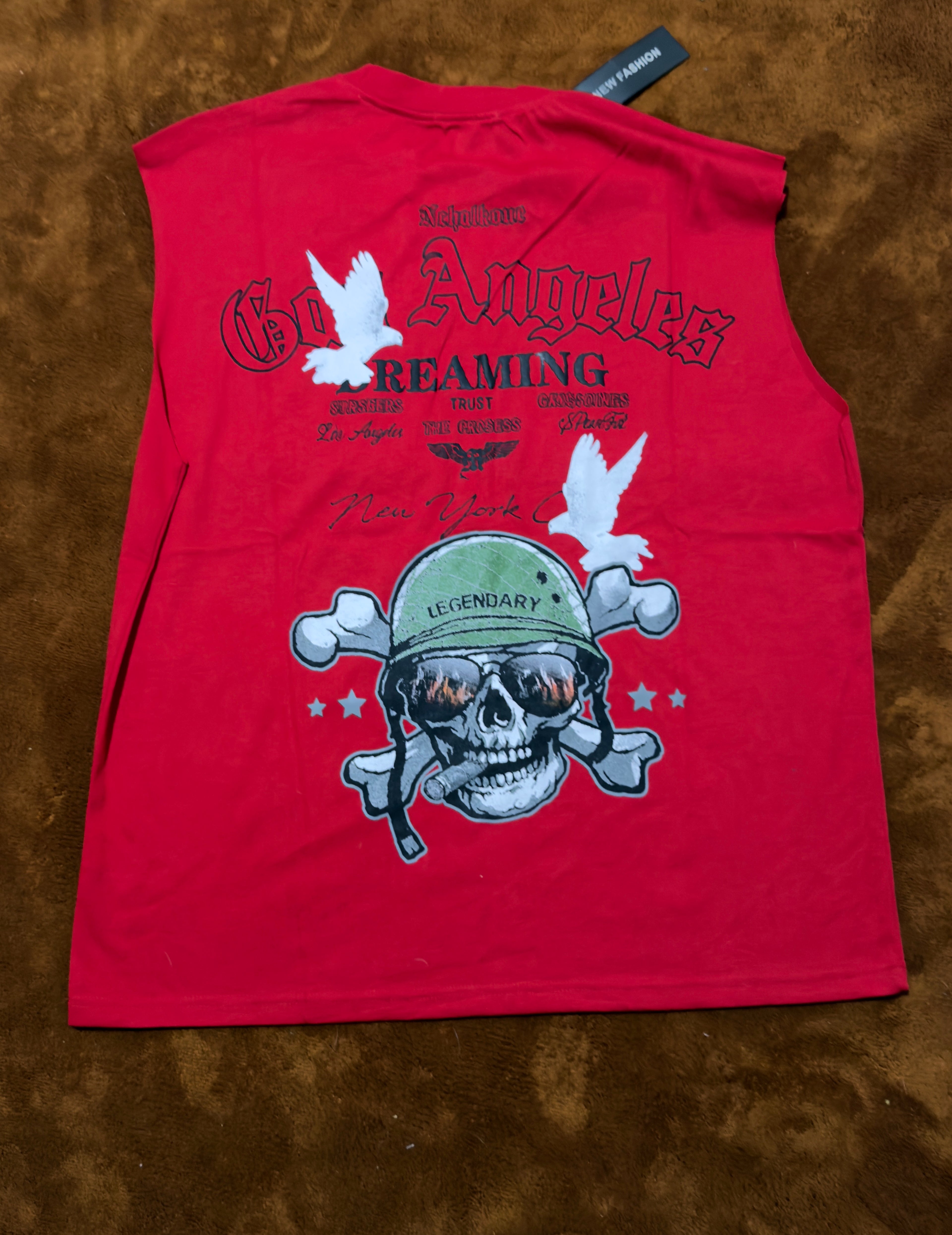 Sleeveless tee